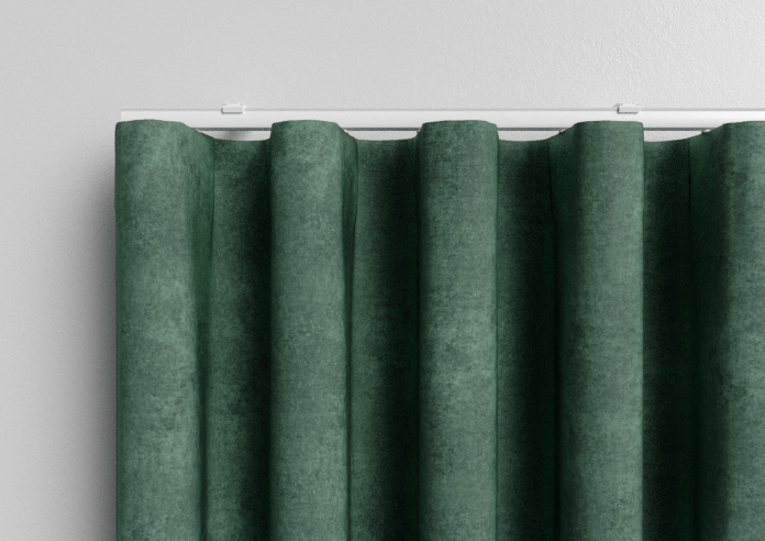 Florence Faux Suede, Fern Green - Made to Measure Curtains - Image 13